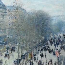 Boulevard Des Capucines by Claude Monet