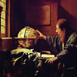 The Astronomer by Johannes Vermeer