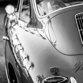 1963 Porsche 356B S Coupe Taillight -1241bw by Jill Reger