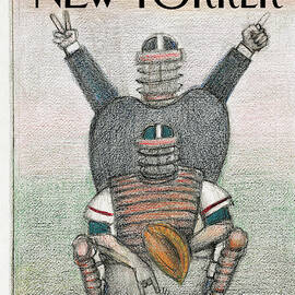 Baseball by Saul Steinberg