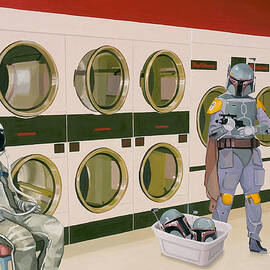 At the Laundromat with Boba Fett by Scott Listfield