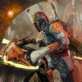 Boba Fett - Star Wars the Card Game by Ryan Barger