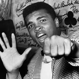 Cassius Clay Arrived In London For A by Keystone-france