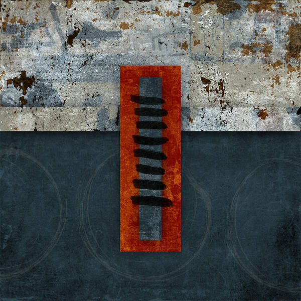 Geometric Layers of Color Poster