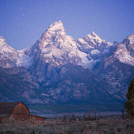 Grand Teton Twilight by Mike Berenson