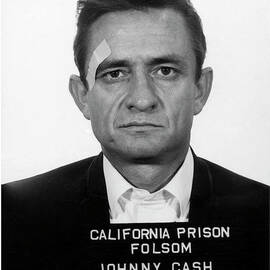 Johnny Cash Mugshot by Jon Neidert
