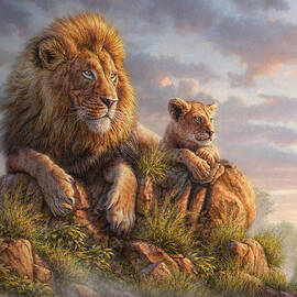 Lion Pride by Phil Jaeger