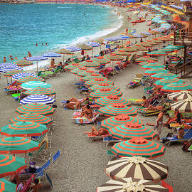 Monterosso Beach by Inge Johnsson