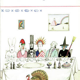 New Yorker November 29th, 1976 by Saul Steinberg