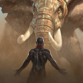 Nubian Warriors by Aaron Blaise