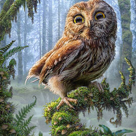 Owl Perch by Phil Jaeger