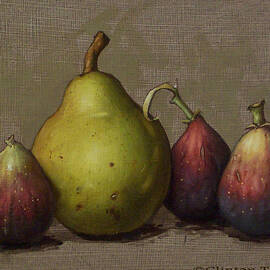 Pear and Figs by Clinton Hobart