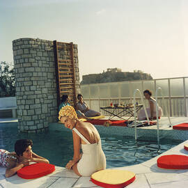 Penthouse Pool by Slim Aarons
