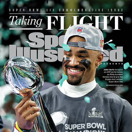 Philadelphia Eagles Super Bowl LIX Championship Cover Featuring Jalen Hurts by Sports Illustrated