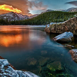 Rocky Mountain Sunrise Dream by Mike Berenson