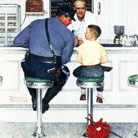 Runaway by Norman Rockwell