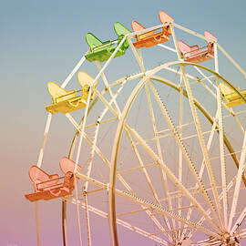 Santa Cruz Ferris Wheel by Linda Woods