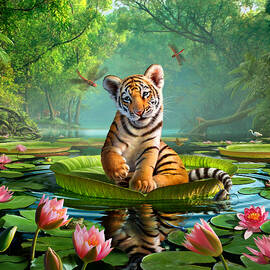 Tiger Lily 1 by Jerry LoFaro