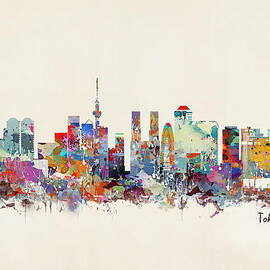 Tokyo skyline  by Bri Buckley