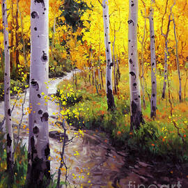 Twilight Glow Over Aspen by Gary Kim